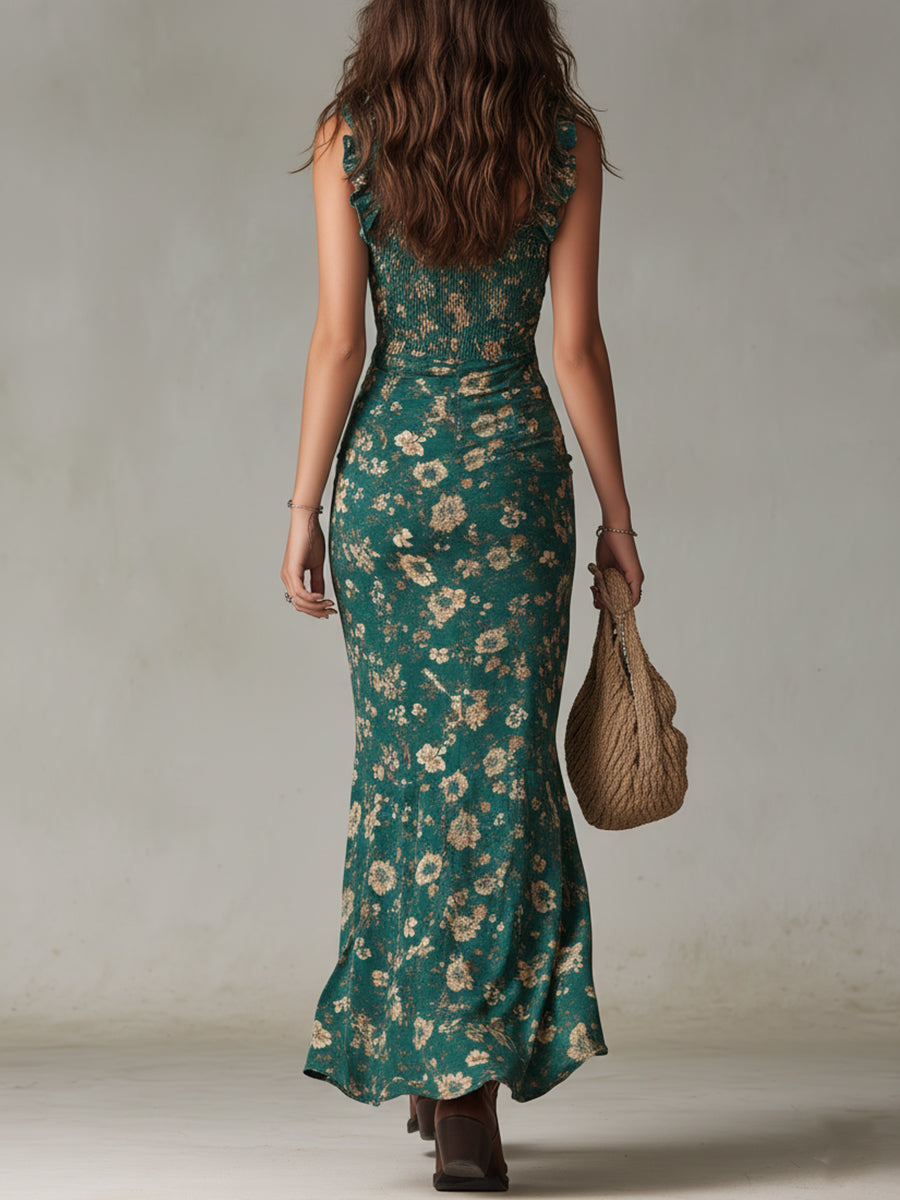 Linda – Boho-Maxikleid mit fliessender Silhouette – Ansicht 6