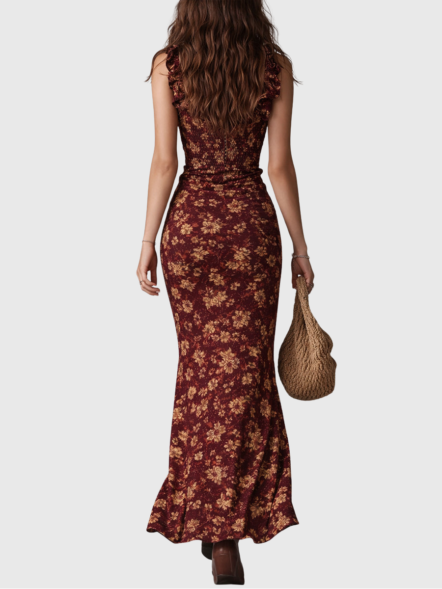 Linda – Boho-Maxikleid mit fliessender Silhouette – Ansicht 13