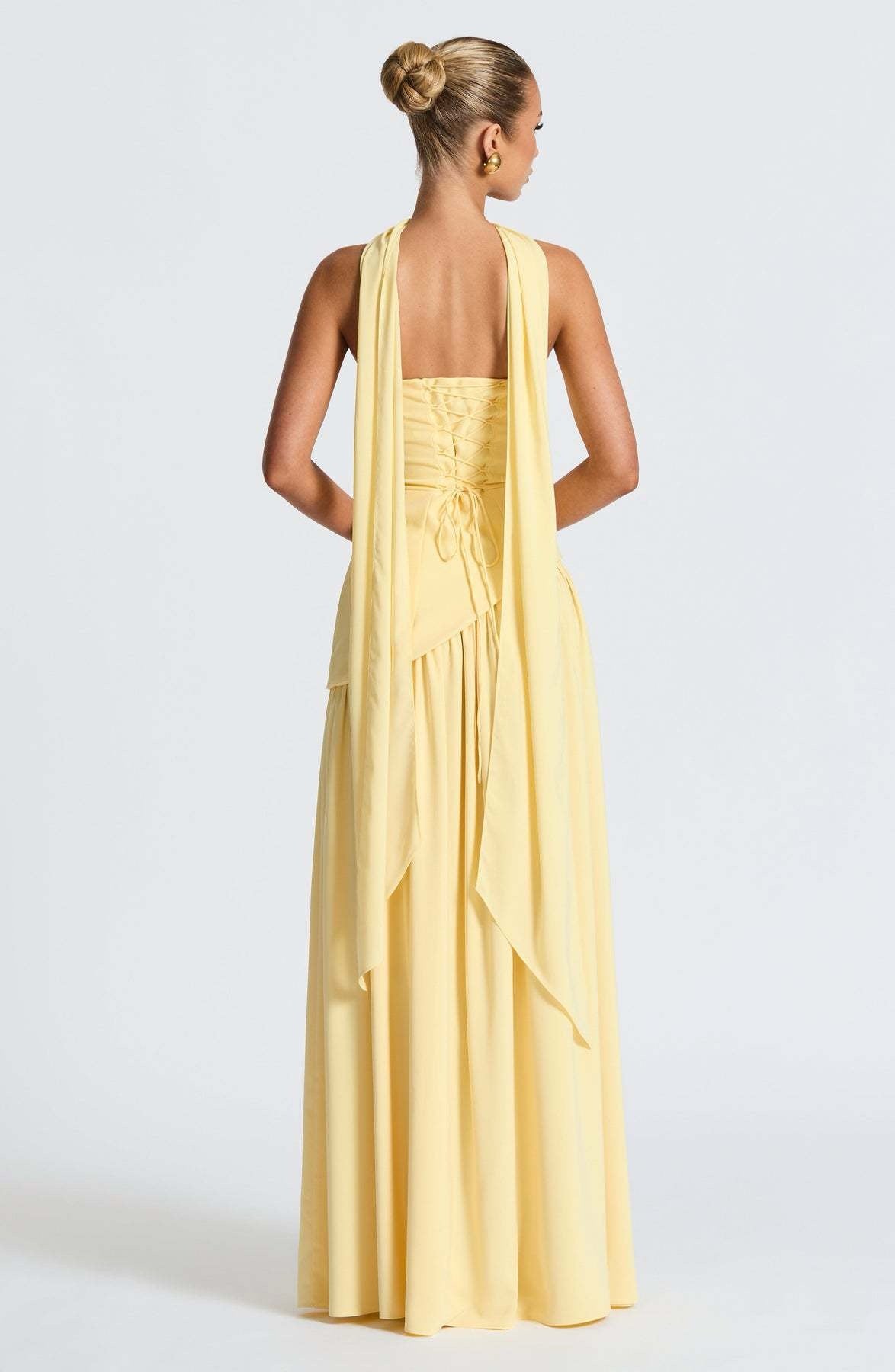 Iris – Elegantes Wickel-Maxikleid mit V-Ausschnitt – Ansicht 29
