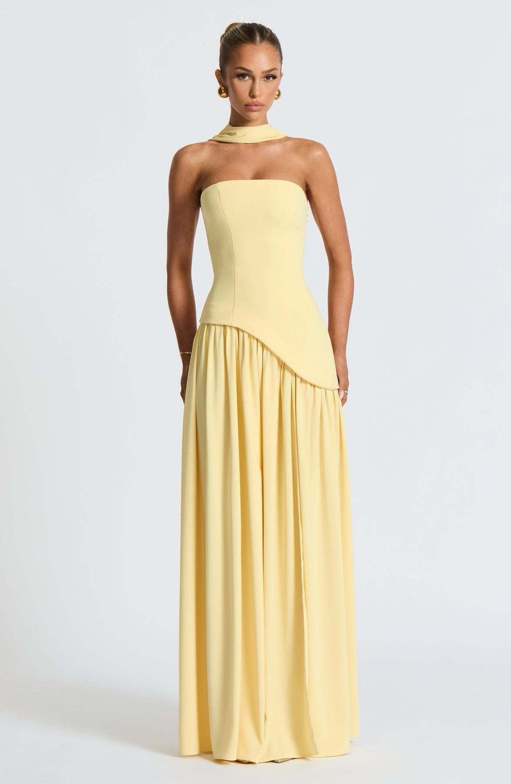 Iris – Elegantes Wickel-Maxikleid mit V-Ausschnitt – Ansicht 27