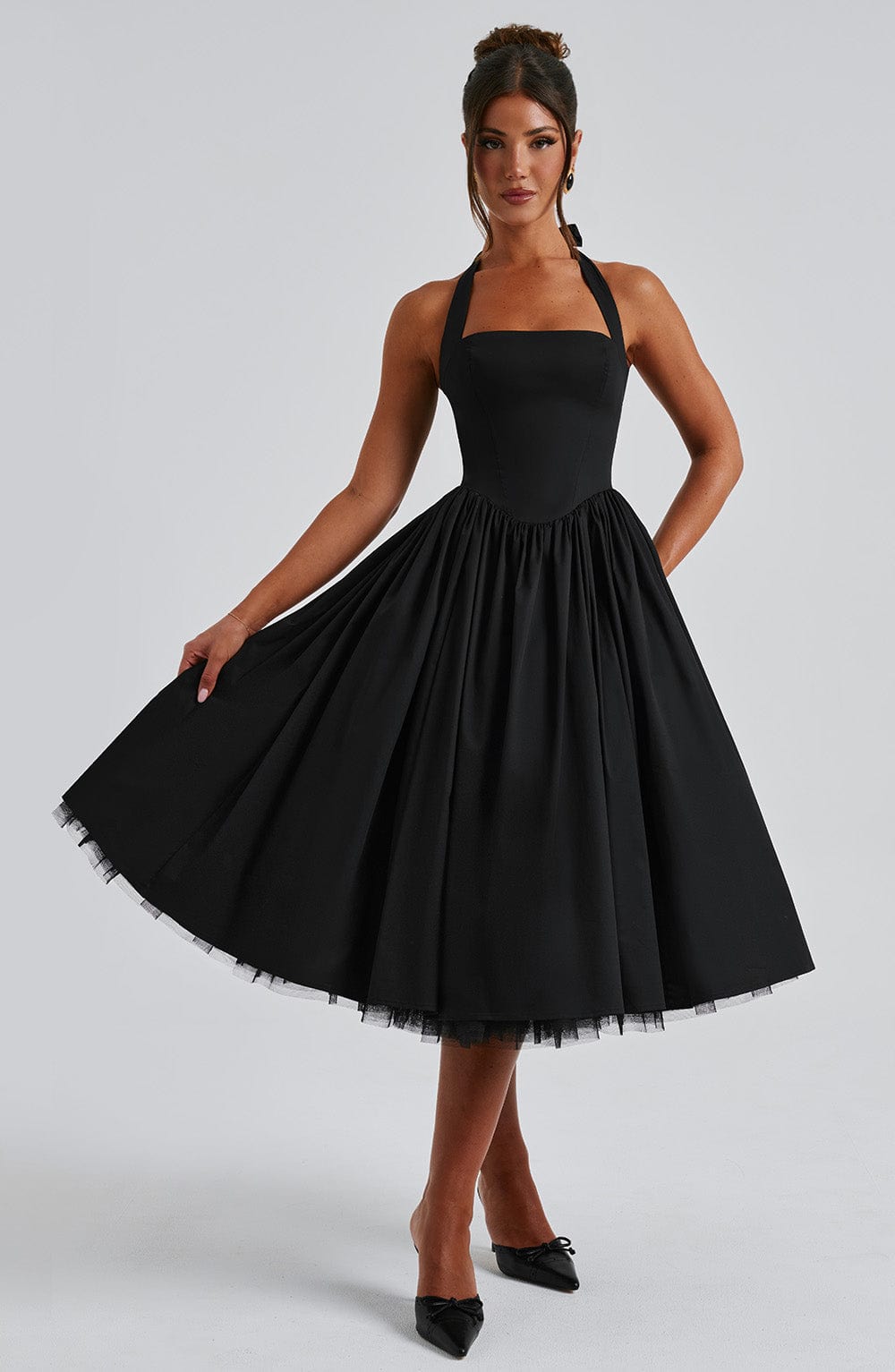 Enyo – Figurbetontes Midikleid im Business-Look – Ansicht 17