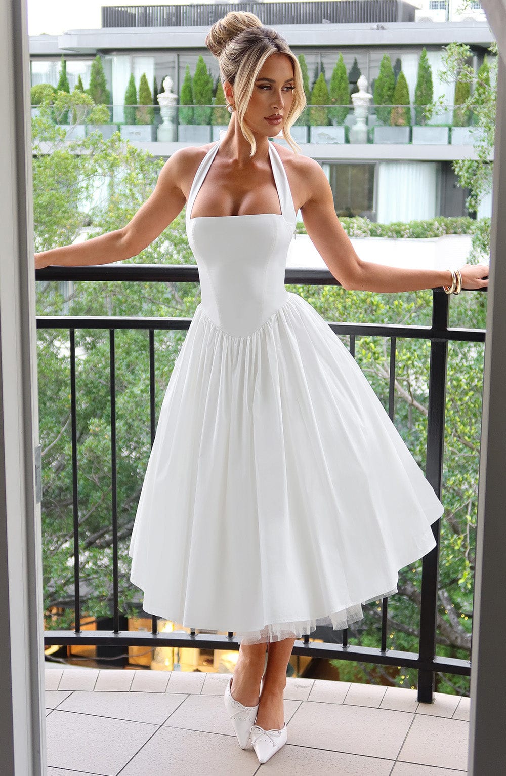 Enyo – Figurbetontes Midikleid im Business-Look – Ansicht 15