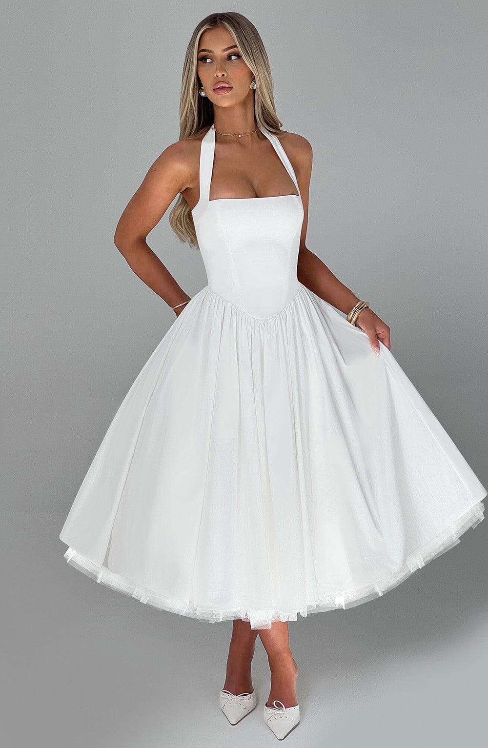 Enyo – Figurbetontes Midikleid im Business-Look – Ansicht 12