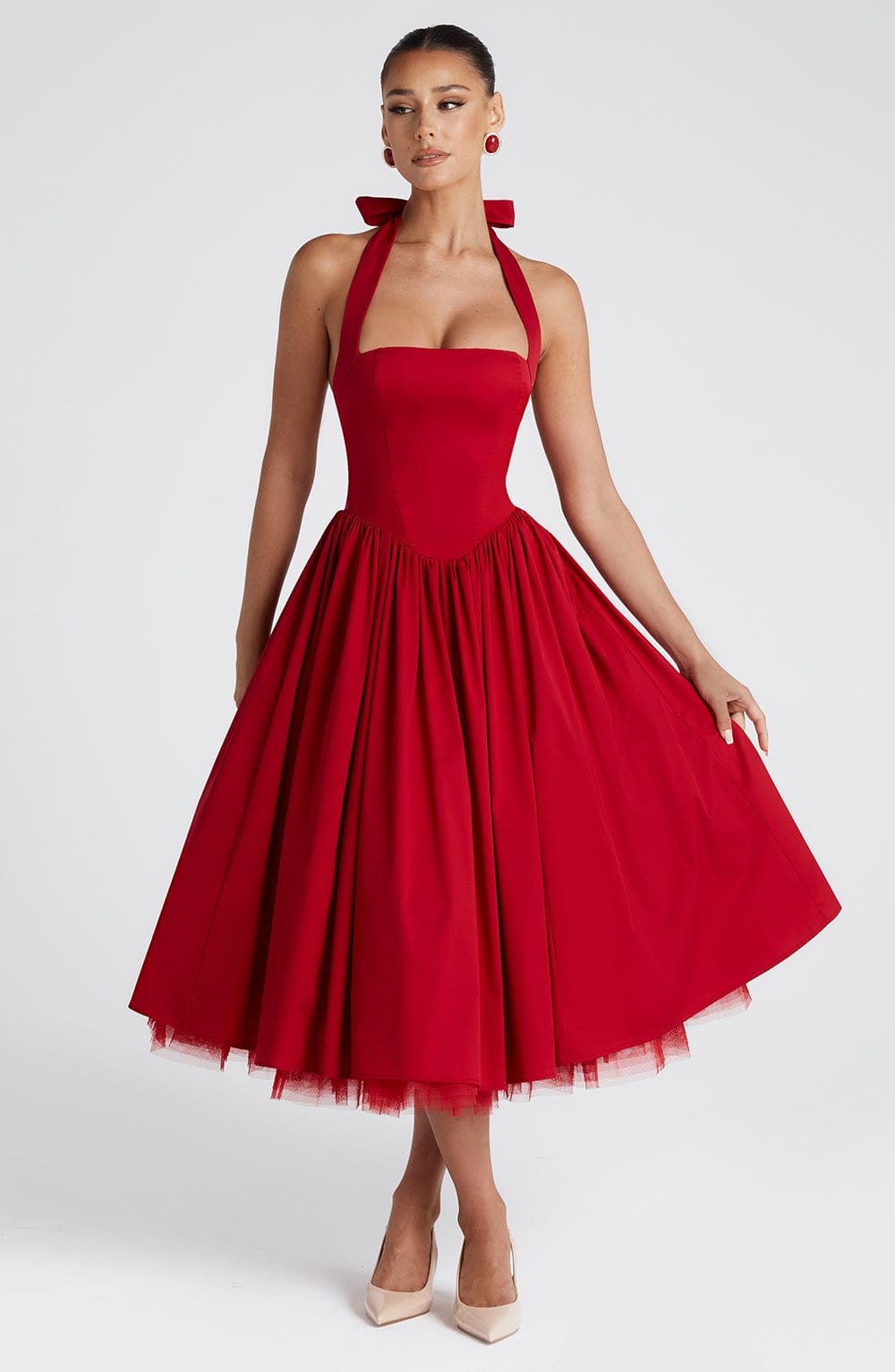 Enyo – Figurbetontes Midikleid im Business-Look – Ansicht 25