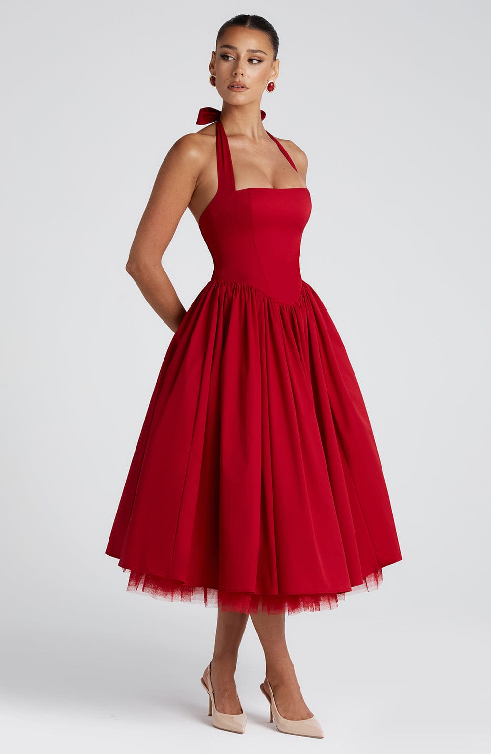 Enyo – Figurbetontes Midikleid im Business-Look – Ansicht 24